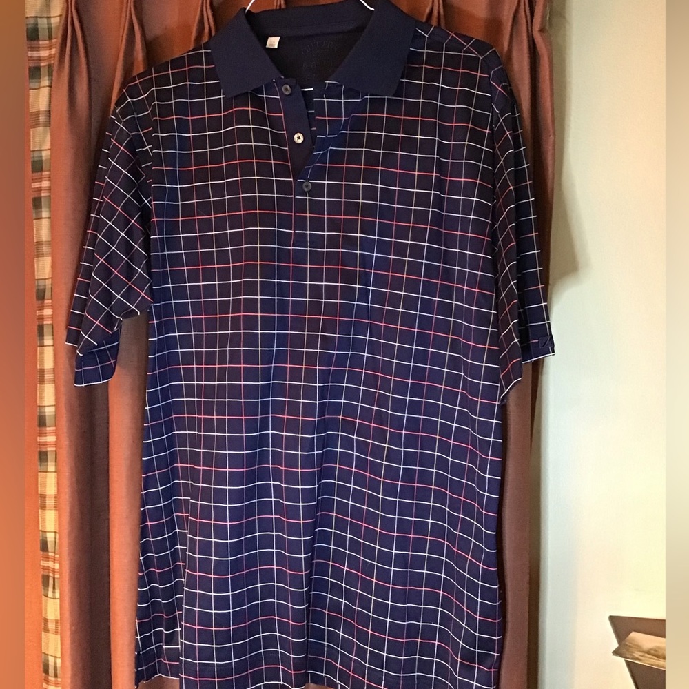 NWOT Cutter & Buck Signature Collection Casual 1/4 Button Down Shirt in L